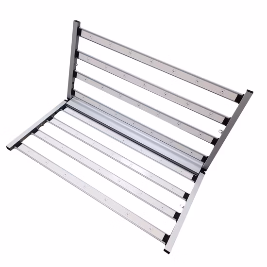 Lampada da coltivazione a LED di grado rafia da 6 barre per coltivazione di piante mediche verticali da 650 W