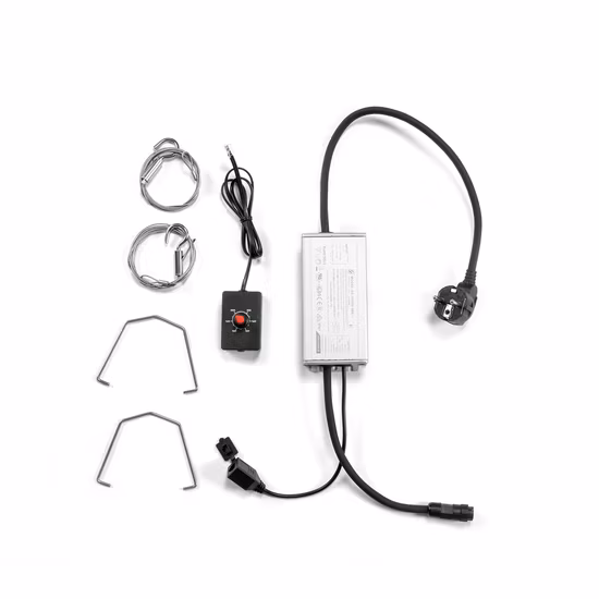 Hortione Quantum Board 120W Controllo intelligente Dimmerabile UV/IR La migliore luce per coltivazione a LED sul campo Testata DLC Efficacia a spettro completo fino a 2,7 Umol/J